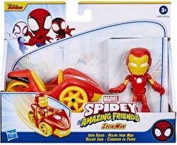 Hasbro Set vehicul si figurina Iron Man Spidey si Prietenii Extraordinari (F1459_F3992) Figurina