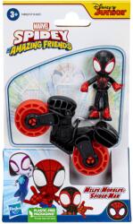 Hasbro Set motocicleta si figurina Miles Morales Spider-Man 6 cm, Hasbro (F3714_F4002) Figurina