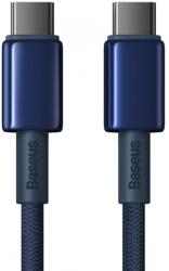 Baseus Cablu Date si Incarcare Baseus Tungsten Gold P10319800321-03, USB-C - USB-C , 100W, 1m (Albastru) (BSU4879)