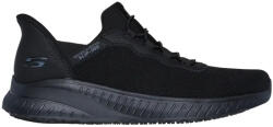 Skechers Squad Chaos SR-Stivig fűző nélküli védelem nélküli munkacipő (200254EC_BLK40)