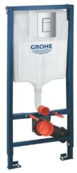 GROHE Rapid fali WC szett, szerelőelem nyomólappal és falhoz rögzítő készlettel (38811000)