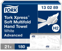 Tork Xpress Soft Multifold Advanced H2 fehér 2 rétegű 21 db (130289)