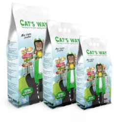  Cats Way Aloevera Illatú Csomósodó Macskaalom 5L - tenyesztoitap