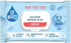 Go Wipes Comfort Flip-top nedves toalettpapír 44 db