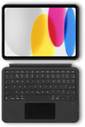 Decoded Husă cu tastatură detașabilă și trackpad DECODED pentru iPad 10.9" (Gen 10, 2022) / iPad 11" (Gen 11, A16, 2025), Bluetooth, iluminare, stand reglabil, negru (D25IPA109KBC2QYBK)