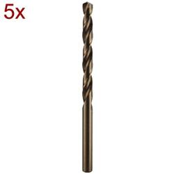 Makita SET 5 BURGHIE HSS-CO 5% CYL 9.5X57X81 (D-16782) Burghiu