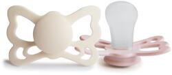 Frigg Butterfly Size 2: 6-18 months биберон Cream/Blush 2 бр