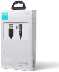 JOYROOM S-UC027A6 cablu USB-C unghiular, 3A, 480 Mbps, Negru (S-UC027A6-BLK)