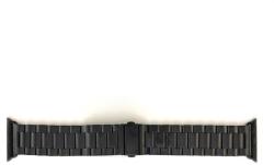Cellect Apple Watch curea metalică 38/40/41 mm, oțel inoxidabil, dublă închidere, Negru (CEL-STRAP-APW38M-BK)