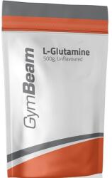 GymBeam L-Glutamine подобряване на образуването на мускулна маса вкус Unflavored 500 гр
