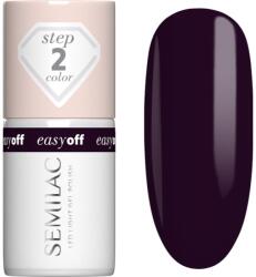 Semilac Easy Off Step 2 unghii cu gel folosind UV / lampă cu LED culoare Berry On Top 7 ml