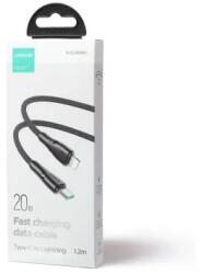 JOYROOM Surpass cablu Type-C-Lightning, PD 20W, 1.2m, Negru (S-CL020A11) (S-CL020A11-BLK)