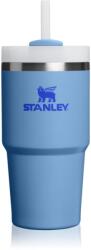 Stanley Quencher H2. O FlowState Tumbler pahar din oțel inoxidabil cu pai mic Blue Sky 590 ml