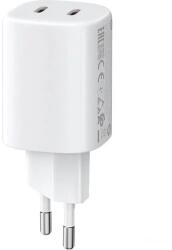 Xiaomi Mi Travel Charger Nano Turbo GaN Fast Charger 2C(C+C) 45W White EU BHR087OEU, 2 porturi USB-C (BHR087OEU)