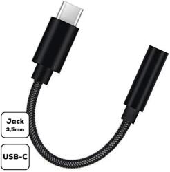Cellect Adaptor Type-C jack, 3, 5 mm, Negru (ADAPTER-TYPEC-JACK)