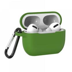 Cellect AirPods Pro husă silicon, 2.5mm, Verde închis (AIRPODSP-CASE2.5-DGR)