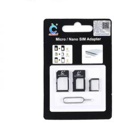Cellect Noosy 3-în-1 SIM adaptor, din PC, compatibil Nano/Micro/Standard (NOOSY-NSY04)
