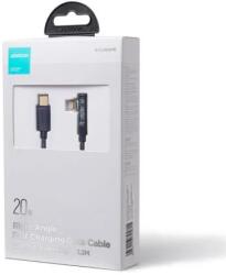 JOYROOM S-CL020A6 cablu Lightning unghiular - Type-C drept, 20W, 480 Mbps, Albastru (S-CL020A6-BLU)