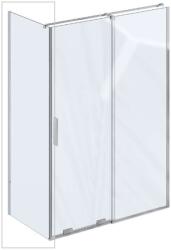 RAVAK Roll - Zuhanyfal 90x195 cm, króm/átlátszó üveg X90V70C00Z1 (X90V70C00Z1)