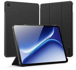 Dux Ducis OnePlus Pad Go 2 WiFi domo tok álló, bőr hatású (aktív flip, trifold, asztali tartó, textil minta) fekete (GP-182356)