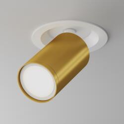 Maytoni modern spot lámpa focus s fehér arany myc048cl-u-1wmg (C048CL-U-1WMG)