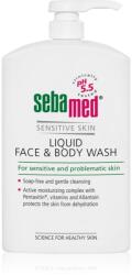 sebamed Face & Body Wash Sensitive Skin Gyengéd tisztító emulzió arcra és testre az érzékeny bőrre 1000 ml