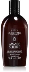L'Occitane Amande Sublime Exfoliating Shower Gel hámlasztó tusfürdő gél 250 ml
