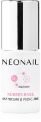 NEONAIL Manicure & Pedicure Rubber Base bázis lakk zselés műkörömhöz proteinnel 7, 2 ml