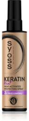 Syoss Keratin Heat védő spray a hajformázáshoz, melyhez magas hőfokot használunk 200 ml