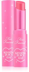 Too Faced Kissing Juicy Lip Tint tonizáló ajakbalzsam hidratáló hatással árnyalat Bubblegum 3 g