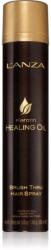 L'anza Keratin Healing Oil Brush Thru Spray védő spray a természetes fixálásért és a fényes hajért 350 ml