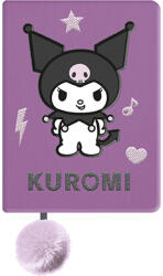 St. Majewski Kuromi kulcsos napló - A/5 - 96 lapos - lila (693915) (693915)