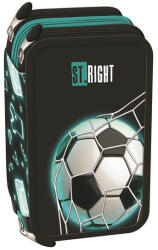 St. Majewski St. Right - Focis felszerelt 3 emeletes tolltartó - Neon Football (681226)