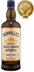  Dunville's Three Crowns whiskey DRS (0, 7L/ 43, 5%) - goodspirit