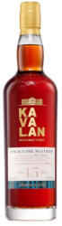 Kavalan 15 éves Four Cask Matured whisky (0, 7L / 43%) - goodspirit