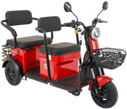 Z-Tech Z-Tech-17D, Ólomsavas 60V20Ah 1200W 3kerekű ELEKTROMOS JÁRMŰ, differenciálműves *GULL 2.0* (DKD) EEC piros (E00017-D-1)