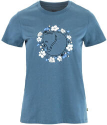 Fjällräven Fjällblomster Fox T-shirt W női póló S / kék