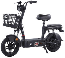 Z-Tech Z-Tech-02T, Ólomsavas 48V12Ah 350W 14'' 25km/h ELEKTROMOS ROBOGÓ *NOMAD 2.0* (DKD) EEC fekete (E00002-T-4)