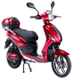 Z-Tech Z-Tech-09TDC, Ólomsavas 48V20Ah 1000W 18'' első tárcsafék, ELEKTROMOS ROBOGÓ *CLASSIC 4.0* (DKD) EEC piros (E00009-TDC-1)