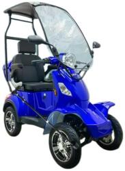 Z-Tech Z-Tech-19MR, Ólomsavas 60V20Ah 1000W motorfék, 4kerekű ELEKTROMOS JÁRMŰ tetővel *Q-Lux-MR* (DKD) EEC kék (E00019-MR-2)