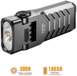 Sofirn ST2 Max-Performance 3-in-1 Zseblámpa és Forgatható Munkalámpa