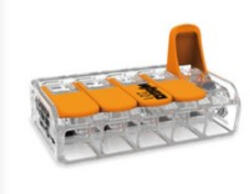 WAGO 221-615 vez. összekötő sodrott 5-ös (WAGO221615)