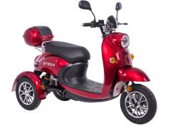 Z-Tech Z-Tech-63B, Ólomsavas 60V20Ah 650W 3.0-10, 3kerekű ELEKTROMOS JÁRMŰ, *DUST* (DKD) EEC piros (E00063-B-1)