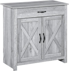 HOMCOM Bufet de Bucatarie Stil Country, Mobilier Multifunctional | Aosom Romania (835-468) Bufet