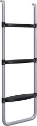 SPORTNOW Scară Acces Trambulină 3 Trepte sau 2 Trepte Late Capacitate 120kg 97x32cm | Aosom Romania (A00-018V00SR)