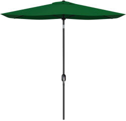 Outsunny Ombrellone da Giardino 2x3m Inclinabile e Apertura a Manovella Grigio | Aosom Romania (84D-158V01GN)