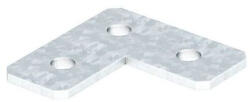KOELNER l-összekötő lemez 200x200x18x2mm koelner zár/vasalat