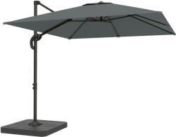 Outsunny Umbrelă de grădină suspendată, 2, 4x2, 4m, gri | Aosom Romania (84D-475V00CG)