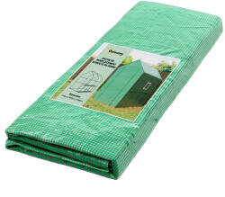 Outsunny Bătătură de înlocuire pentru seră de grădină 140 x 213 x 190 cm cu fereastră, ușă anti-UV pentru grădină - Verde | Aosom Romania (845-942V00GN)