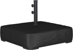 Outsunny Bază pentru Umbrelă Reumplibilă cu Nisip 80 kg/Nisip Umed 90 kg, pentru Tije de Ø48 mm, Negru | Aosom Romania (84D-441V00BK)